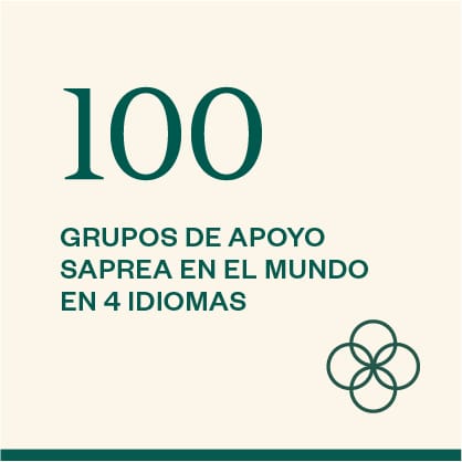 100 GRUPOS DE APOYO SAPREA EN EL MUNDO EN 4 IDIOMAS